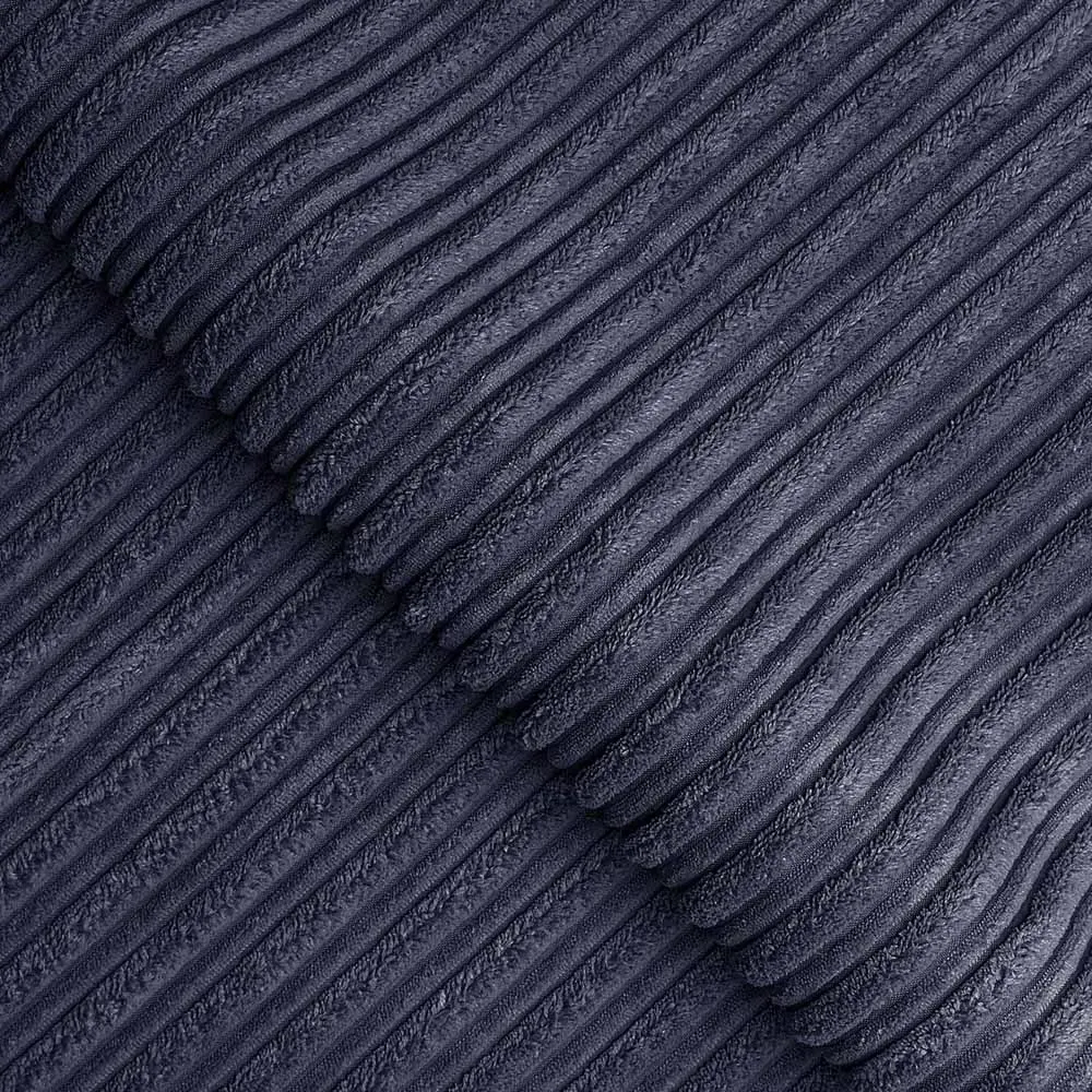 5-Seater Scatter Back Sofa Suite - Navy Blue, Jumbo Cord