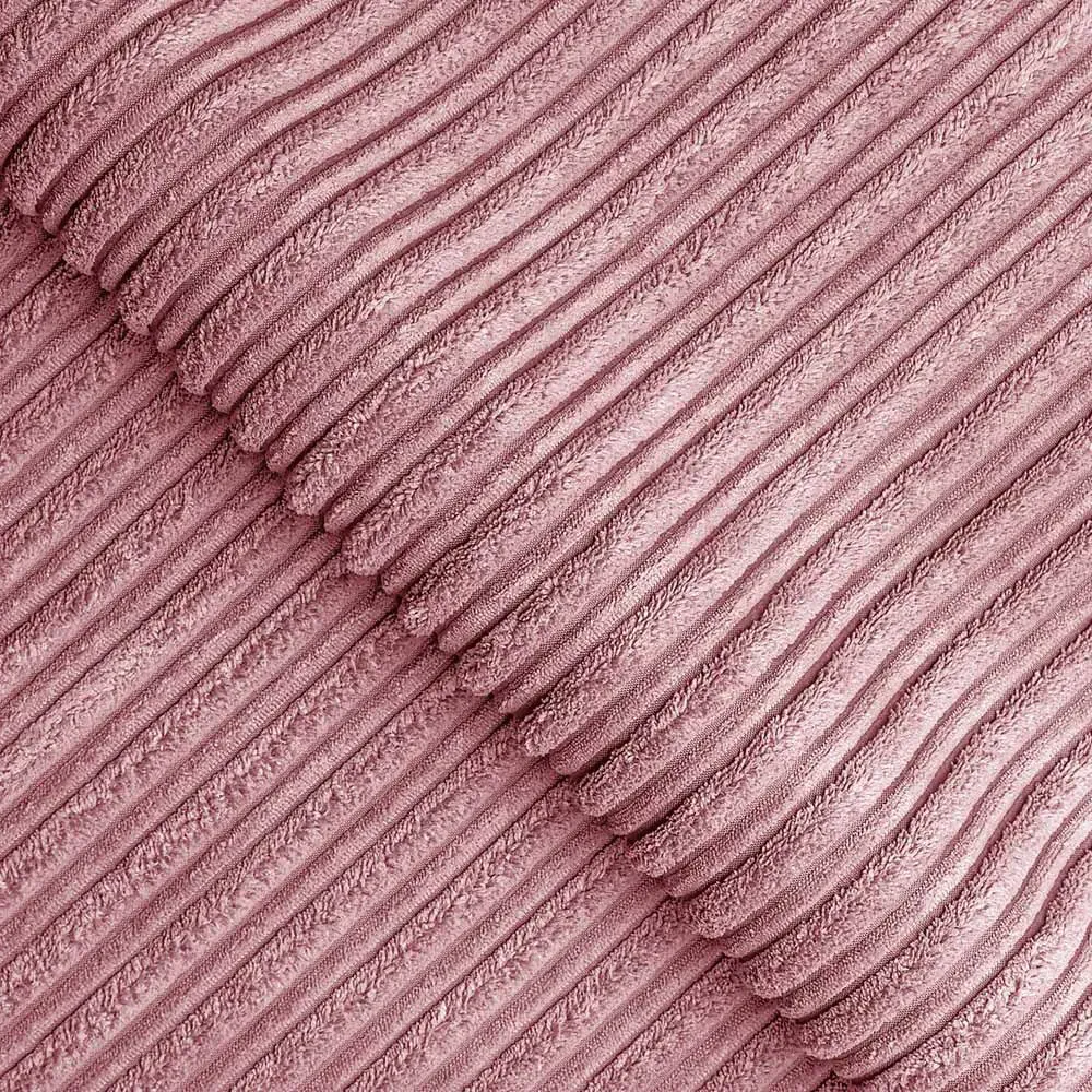 5-Seater Sofa Suite Full Back - Pink, Jumbo Cord