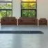6-Seater Full Back Sofa Suite - Chocolate, Jumbo Cord