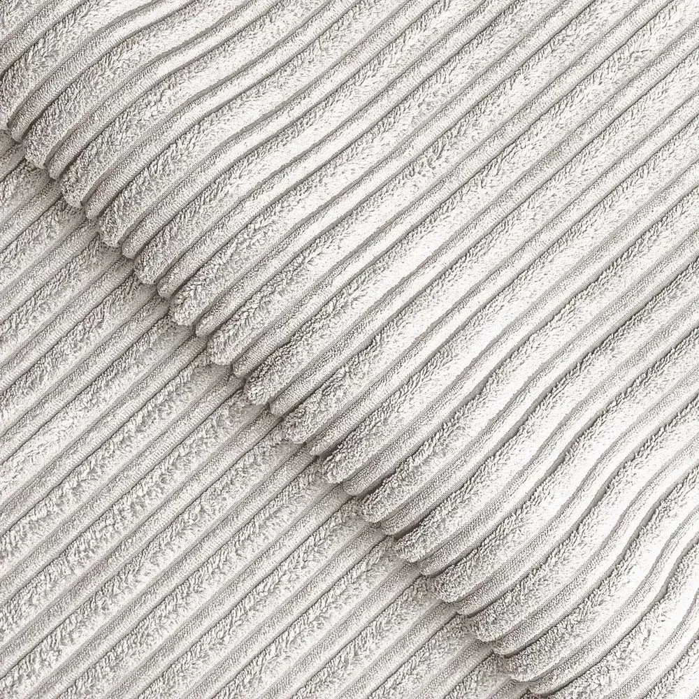 6-Seater Scatter Back Sofa Suite - Silver, Jumbo Cord