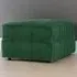 Jumbo Cord Footstool - Green