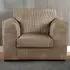 Single Seater Armchair - Cream, Jumbo Cord