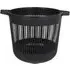 Round Storage Basket - Black, Cream