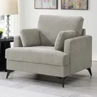 Oversized Armchair - Grey