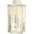 Cream Starlight LED Lantern - White