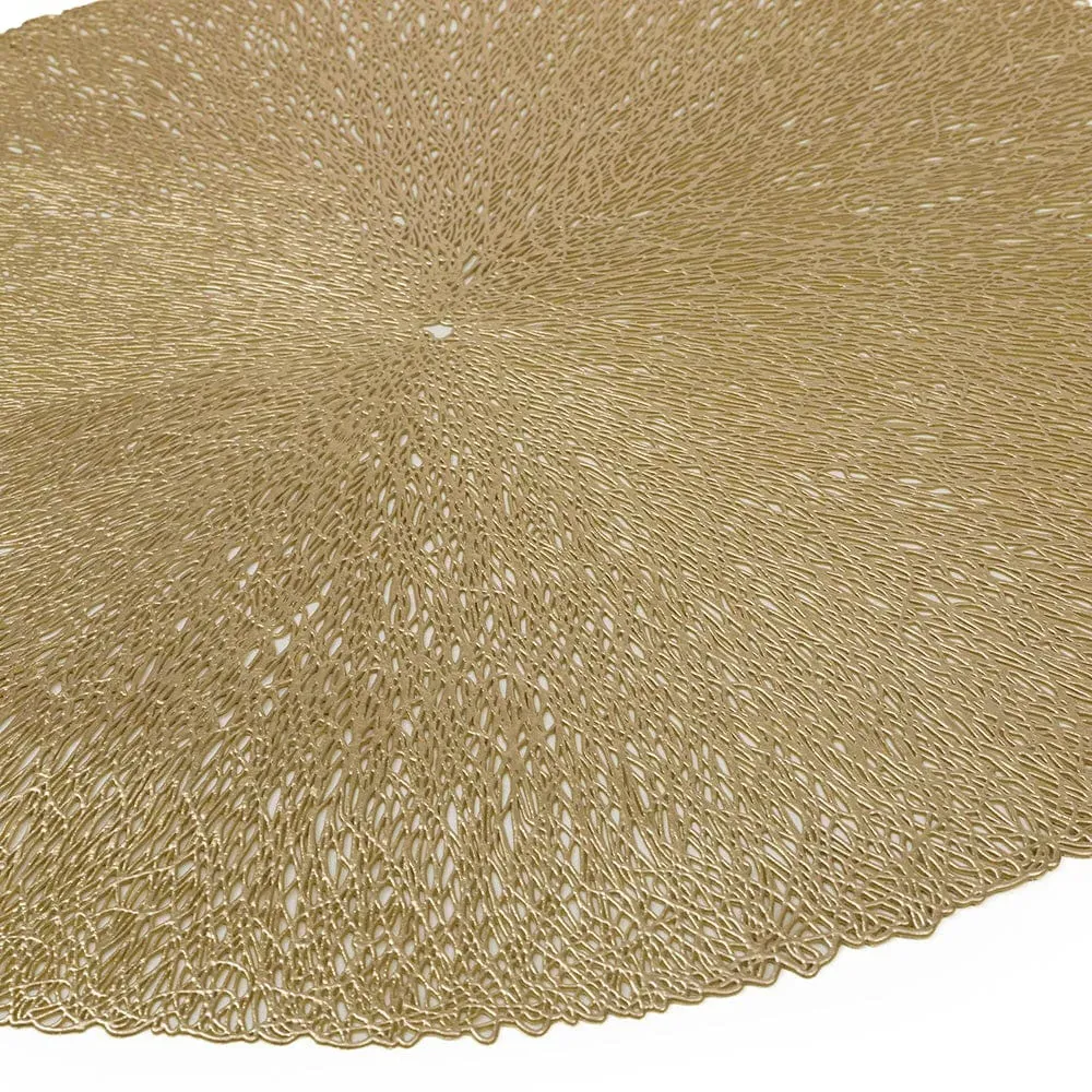 Round Placemat - Gold