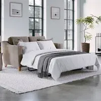 2-Seater City Fossil Sofa Bed - Blonde