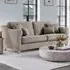 2-Seater Large City Stone Sofa - Blonde