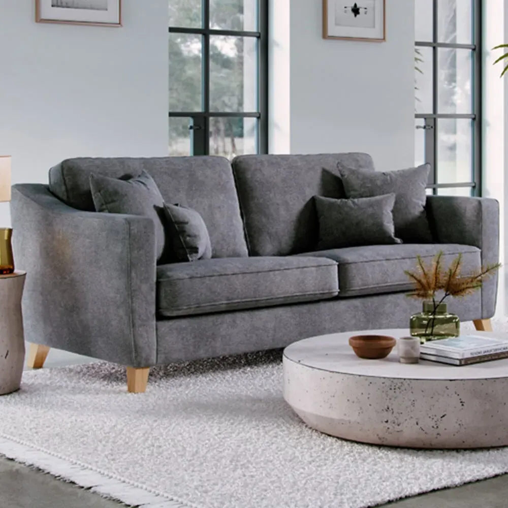 2-Seater Large Sofa - Grey