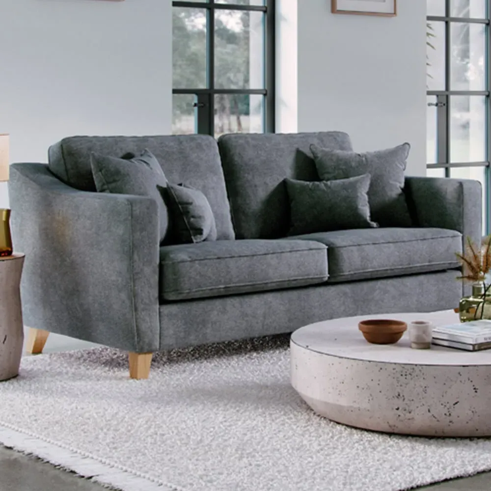 2-Seater Medium Sofa - Grey