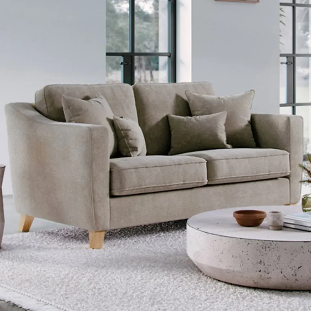 2-Seater Small City Stone Sofa - Blonde image