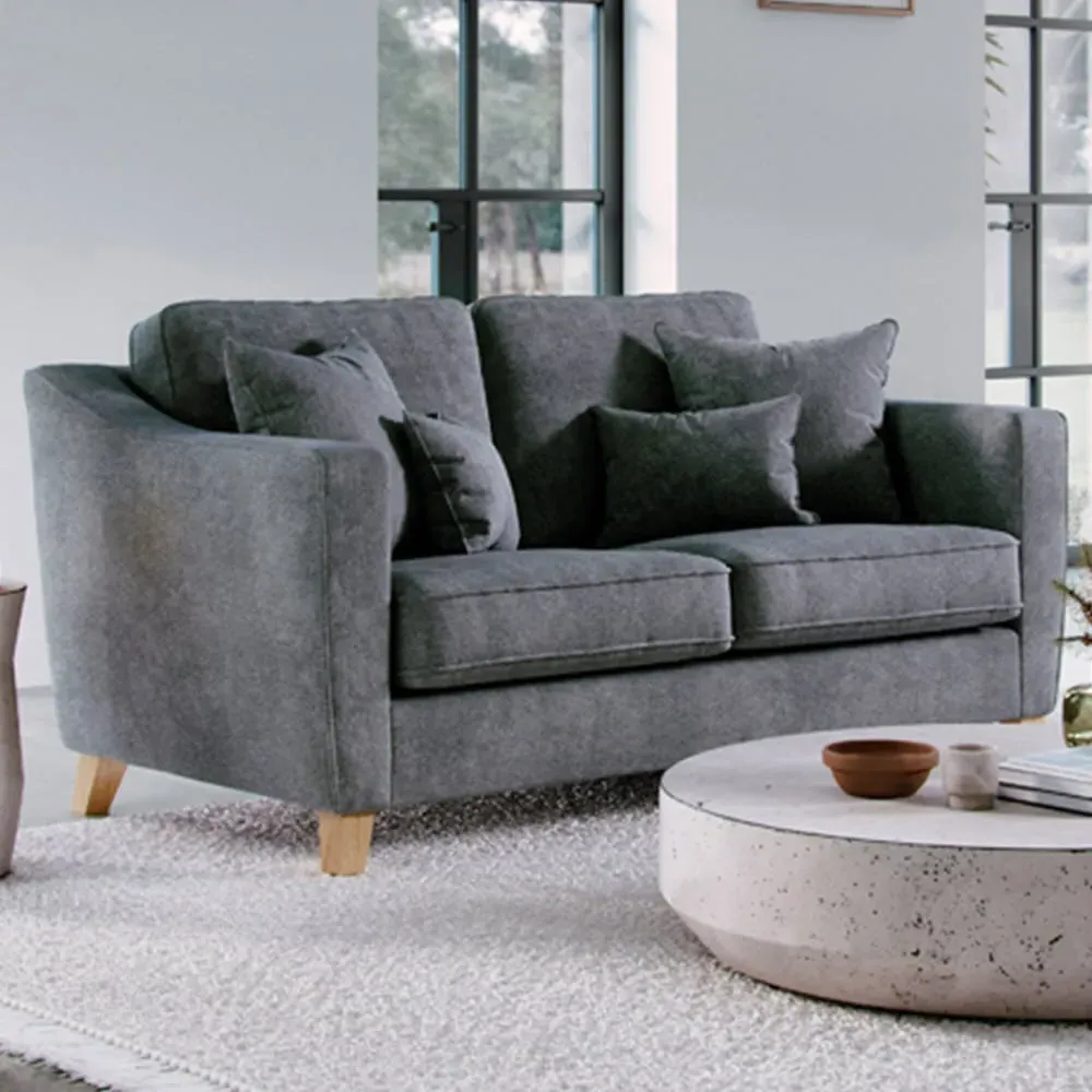 2-Seater Small Sofa - Grey image