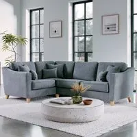 3-Seater Left Hand Corner Sofa - City Denim