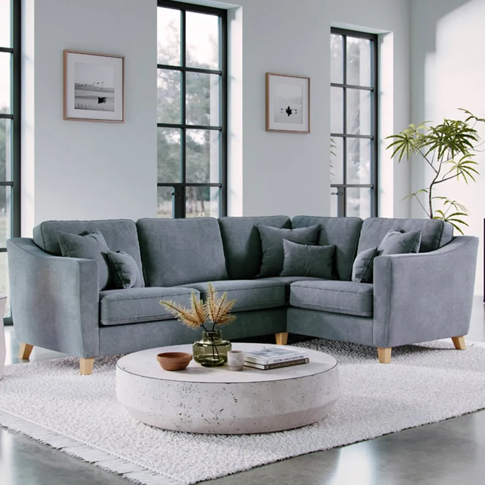 3-Seater Left Hand Corner Sofa - City Denim image