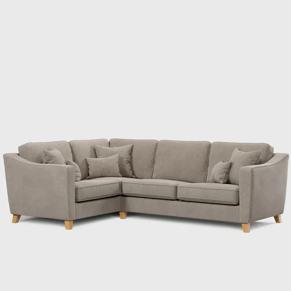 3-Seater Left Hand Corner Sofa - City Stone