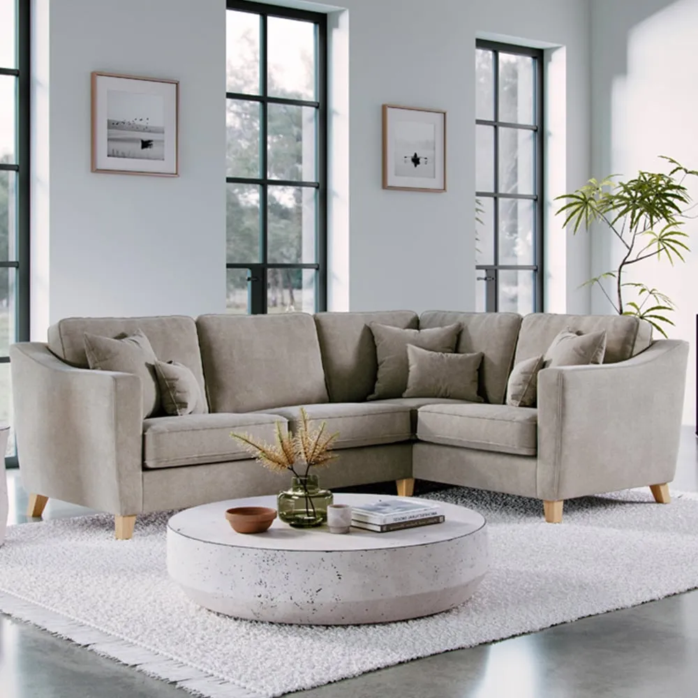 3-Seater Left Hand Corner Sofa - City Stone image