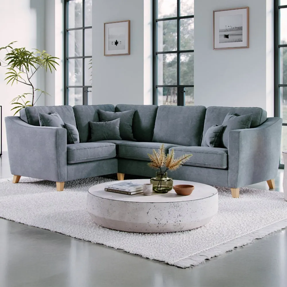3-Seater Right Hand Corner Sofa - City Denim