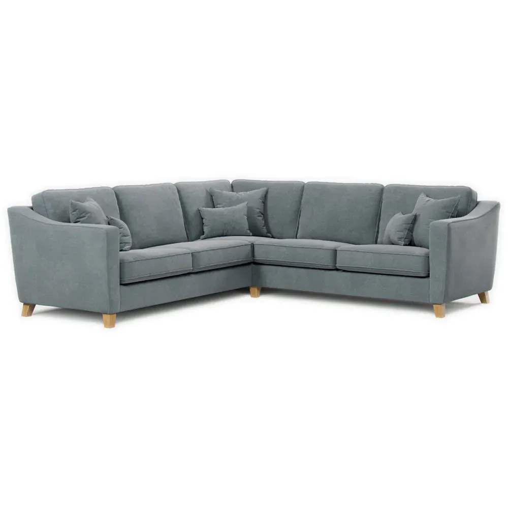 4-Seater Corner Sofa - City Denim