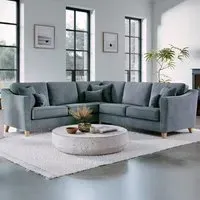 4-Seater Corner Sofa - City Denim