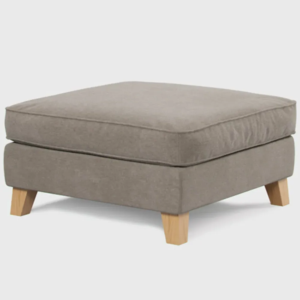 City Fossil Footstool - Blonde