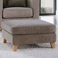 City Fossil Footstool - Blonde