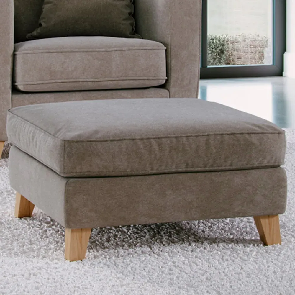 City Fossil Footstool - Blonde image