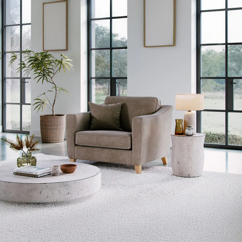 City Fossil Snuggle Chair - Blonde