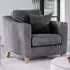 City Steel Armchair - Grey