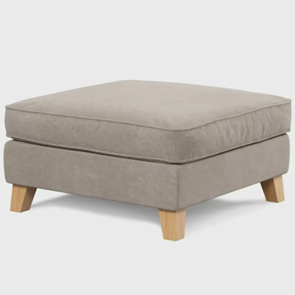 City Stone Footstool - Blonde
