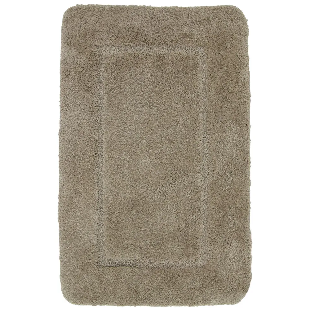 Micro Fibre Bath Mat Set - Brown