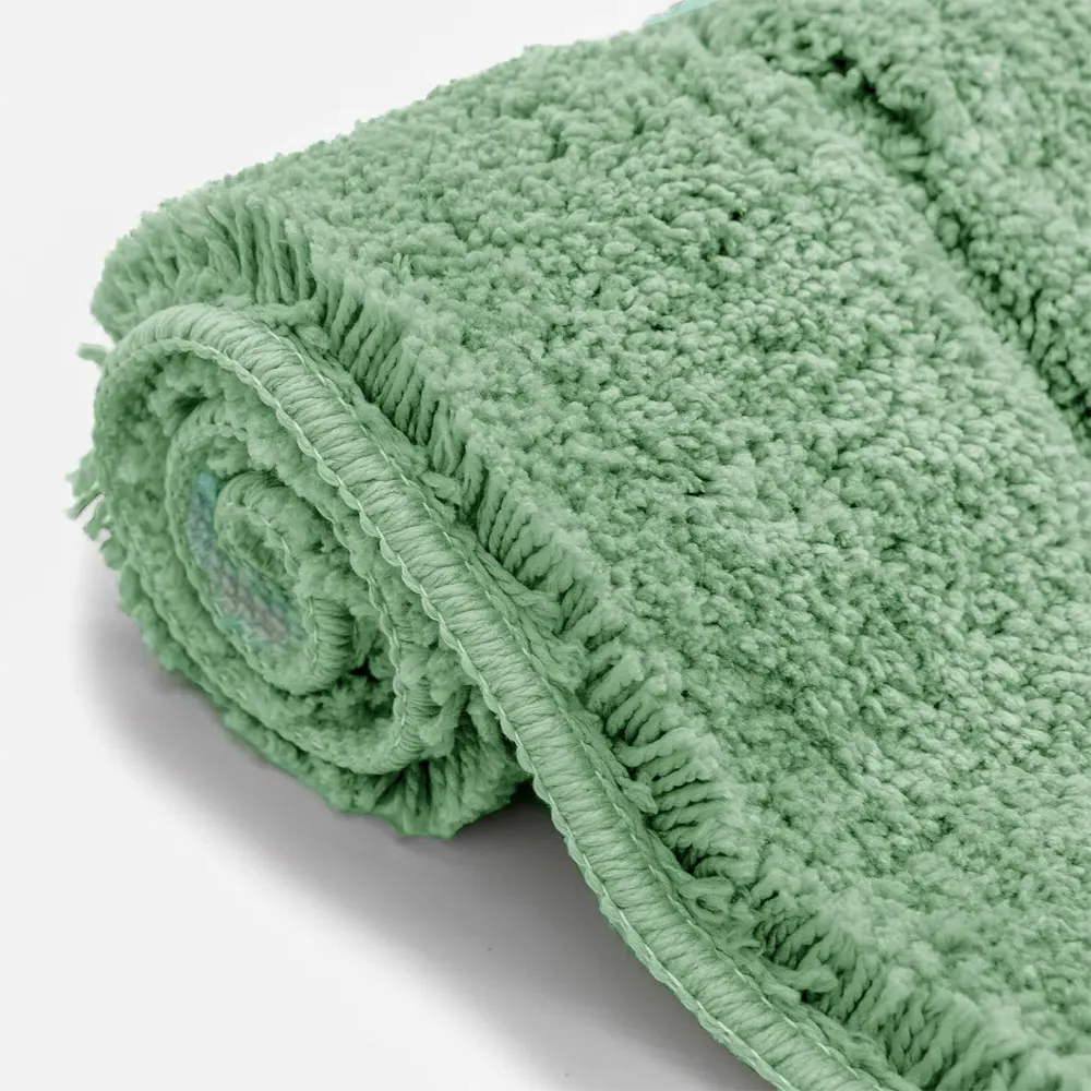 Velosso Bath Mat Set - Sage, Microfibre