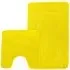 Yellow Micro Fibre Bath Mat Set - Yellow, Polyester