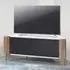 Corvus 2 Door Corner TV Cabinet with Storage - White, Walnut