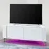 Corvus 2 Door TV Cabinet with LED Lighting - White