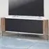 Corvus Corner 2 Door TV Cabinet with Storage - Walnut