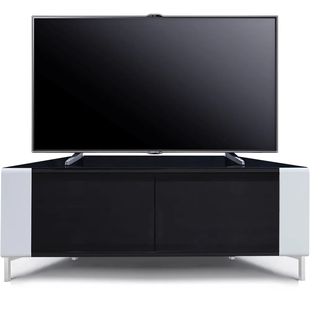 Corvus Corner TV Cabinet with Storage - Black