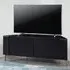 Corvus Corner TV Cabinet with Storage - Black