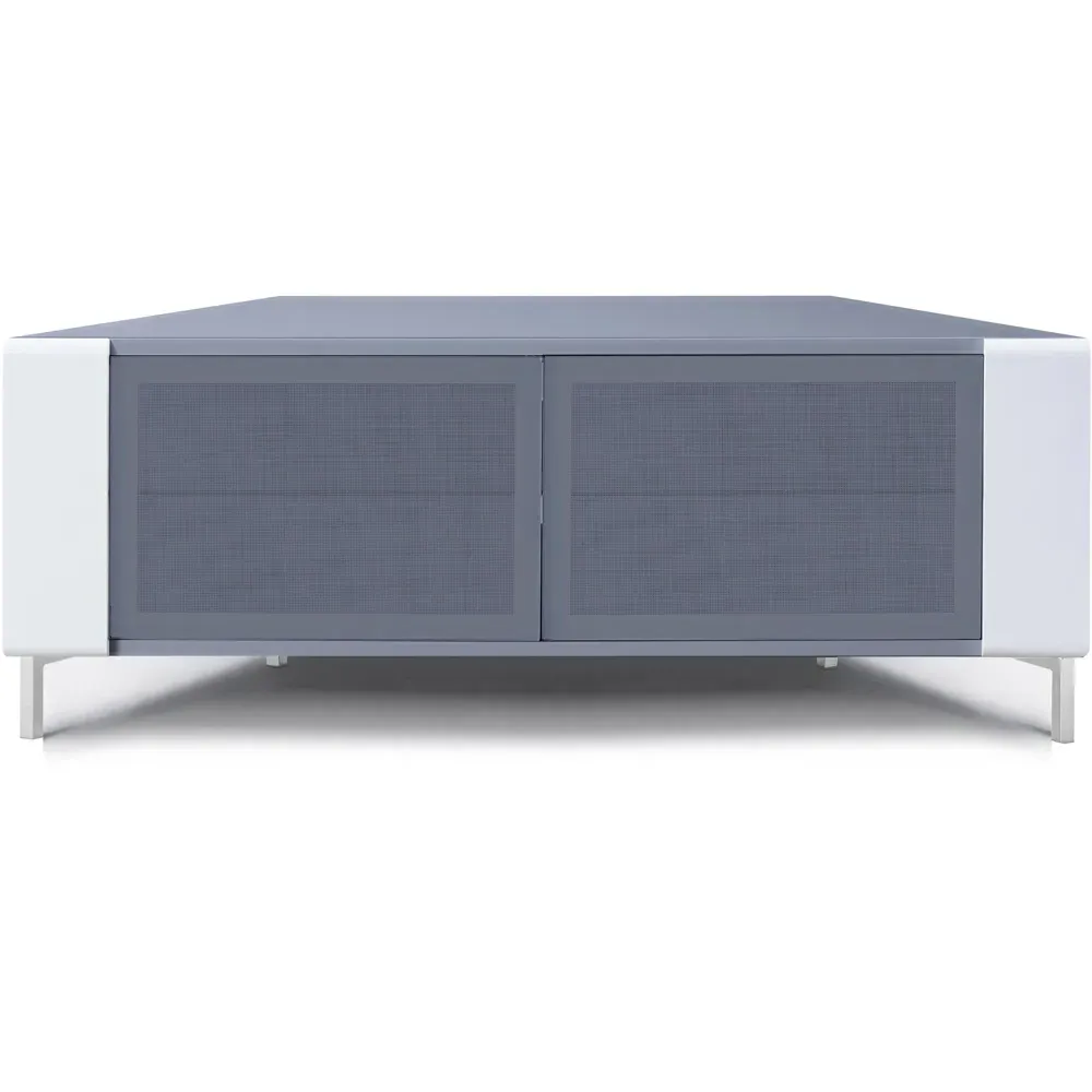 Corvus Corner TV Cabinet with Storage - Grey, White
