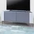 Corvus Corner TV Cabinet with Storage - Grey, White