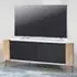 Corvus Corner TV Cabinet with Storage - White, Oak
