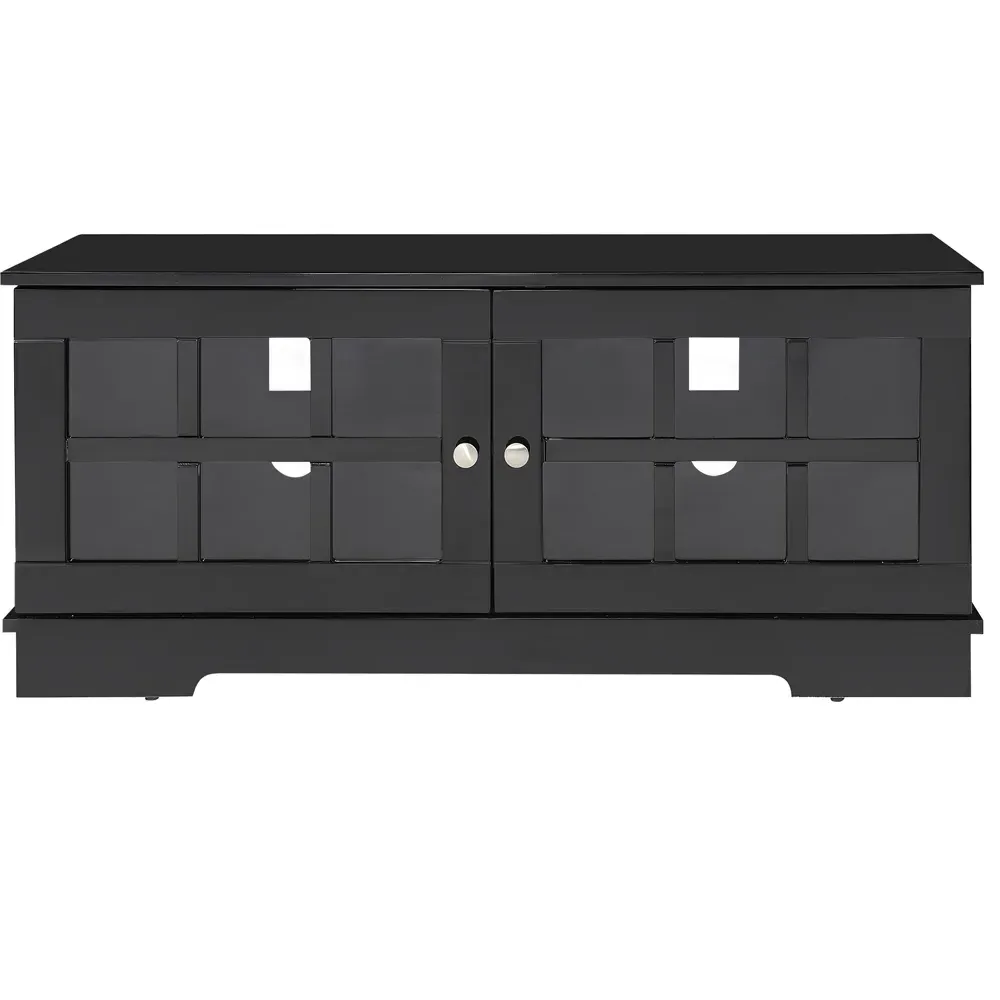 Hamilton 2 Door TV Unit - Black