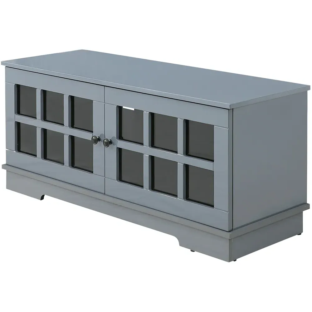 Hamilton 2 Door TV Unit - Grey