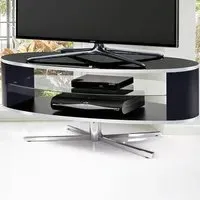 Orbit 2 Shelf TV Cabinet - Black