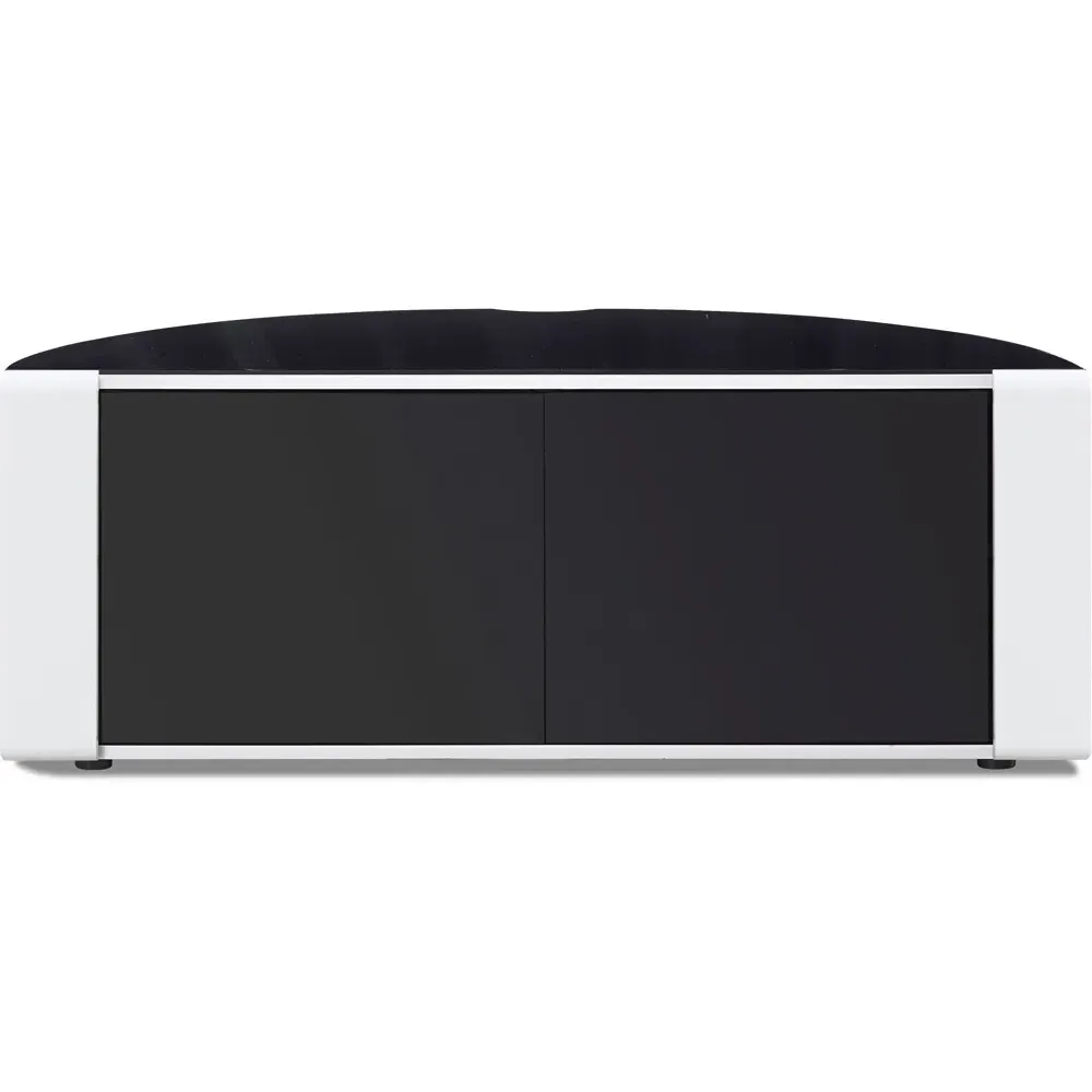 Sirius 1200 2 Door TV Cabinet - Black, White