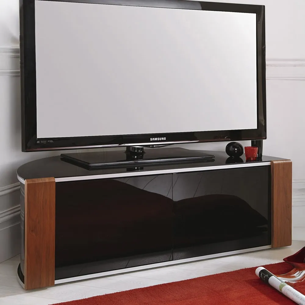 Sirius 1200 2 Door TV Cabinet - Walnut, Oak image
