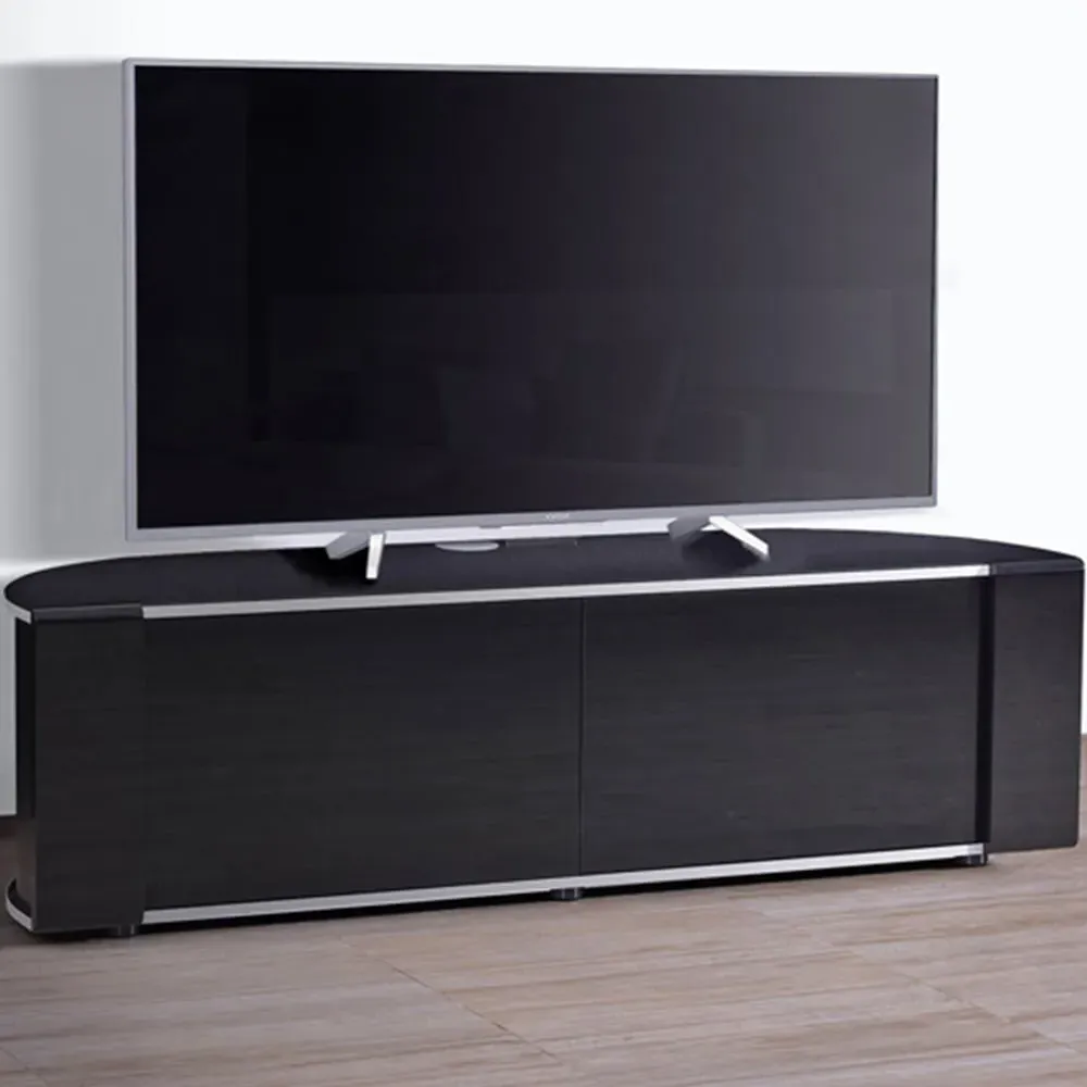 Sirius 1600 2 Door TV Cabinet - Black