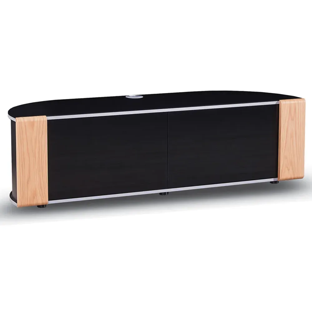 Sirius 1600 Hybrid 2 Door TV Cabinet - Walnut, Oak