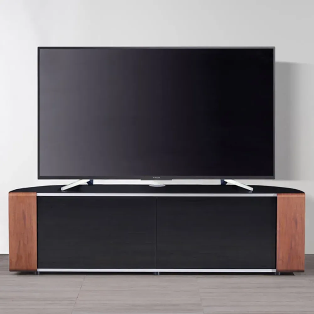 Sirius 1600 Hybrid 2 Door TV Cabinet - Walnut, Oak image