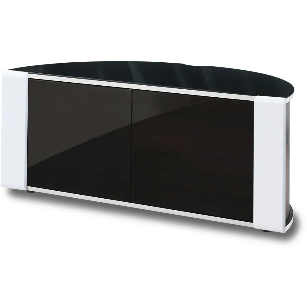 Sirius 850 2 Door TV Cabinet - Black