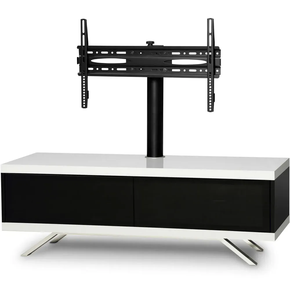 Tucana 1200 Hybrid 2 Door TV Cabinet - Black and White